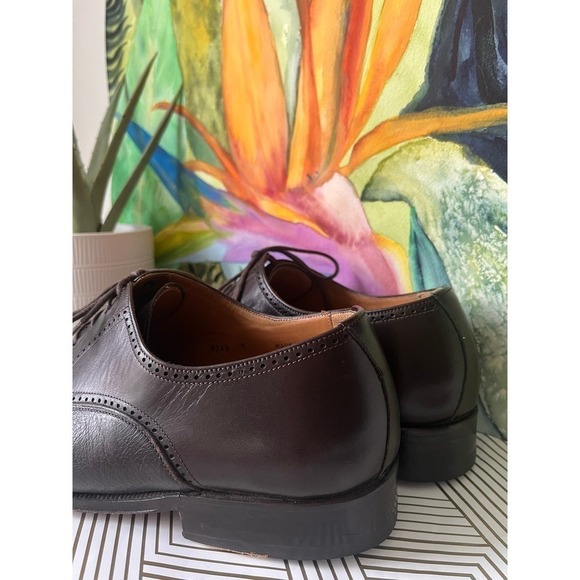 FREE SHIPPING Men's magnanni brown Pamplona  leather dress shoes size 42‎ - Picture 15 of 16